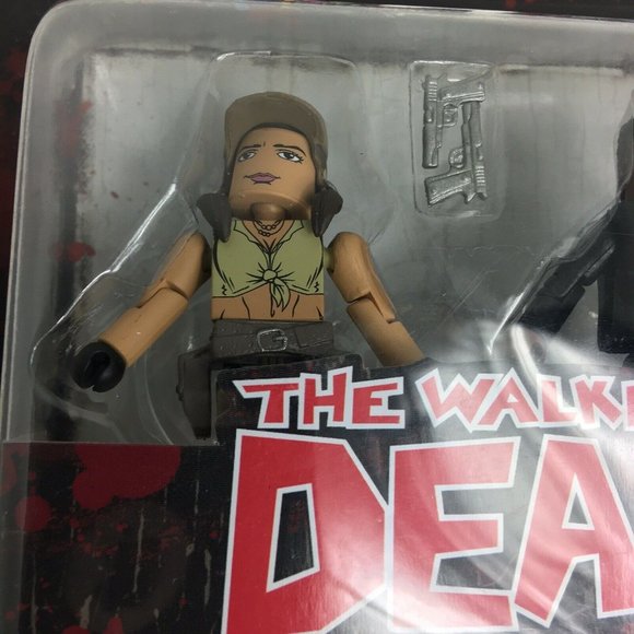 The Walking Dead Minimates Series 8 Rosita And Father Gabriel Mini Figures New - Picture 5 of 12